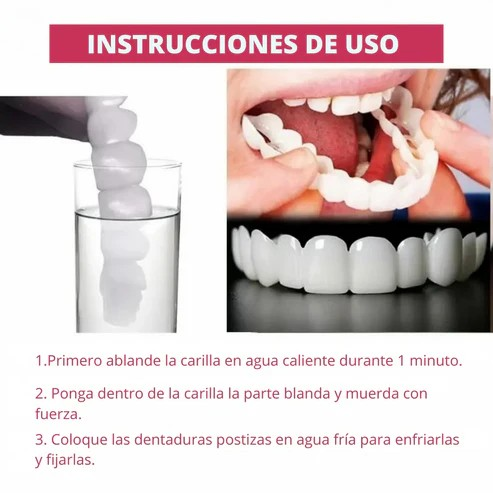 CARILLAS DENTALES SNAP-ON SMILE ✨ ¡Transforma tu sonrisa al instante y ahorra millones en tratamientos! Haz que tu sonrisa hable por ti 😁